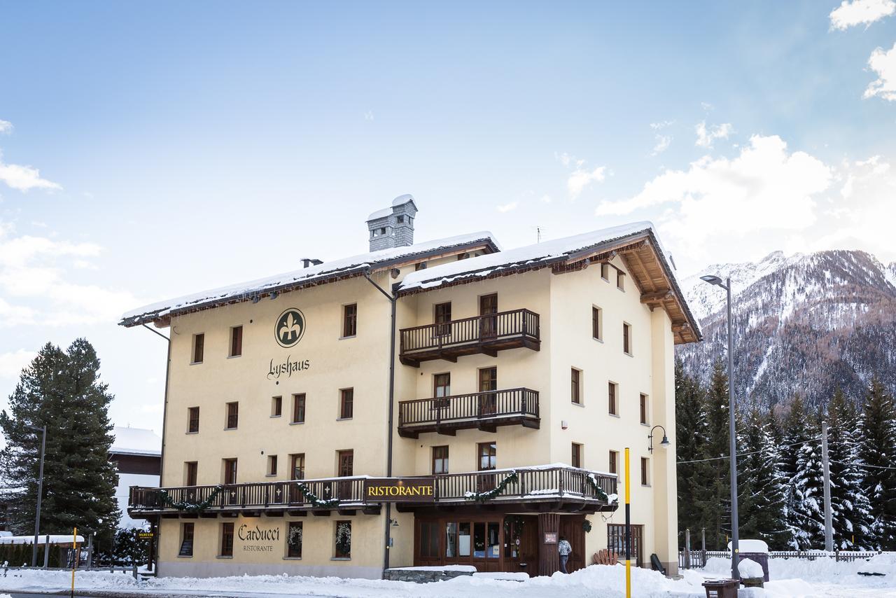 Hotel Lyshaus Gressoney-Saint-Jean Esterno foto